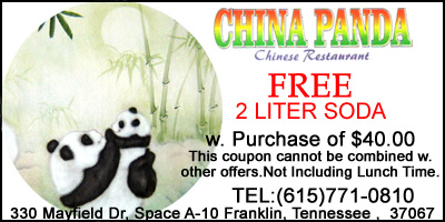 FREE 2 LITER SODA