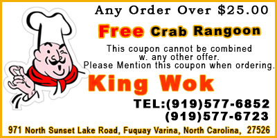 Free Crab Rangoon