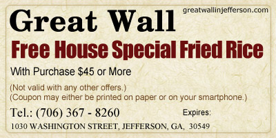 Free House Special Fried Rice