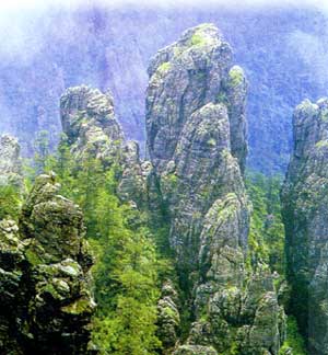 Mountain Jiugong Scenic Area1 Mountain Jiugong Scenic Area1