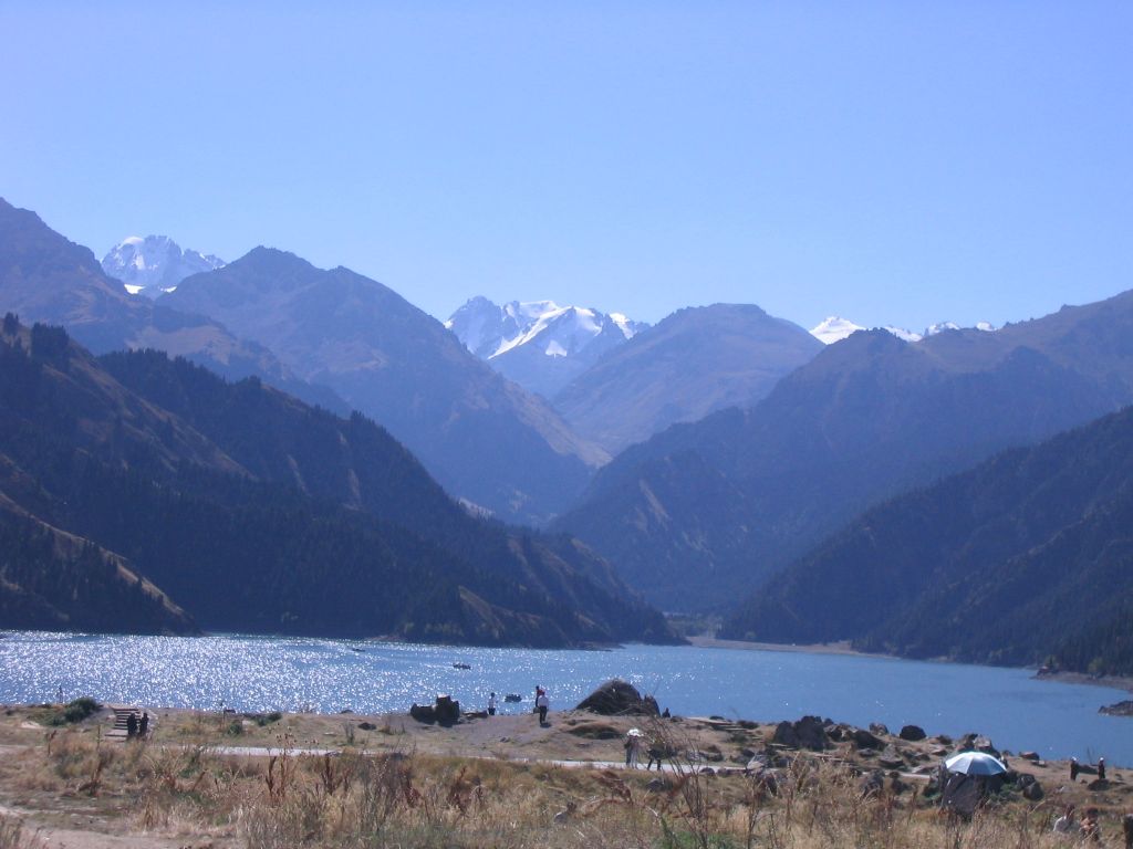Tianchi Lake at Mountain Tianshan8 Tianchi Lake at Mountain Tianshan8
