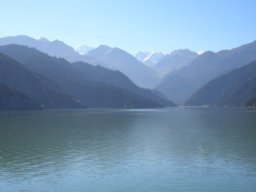Tianchi Lake at Mountain Tianshan5 Tianchi Lake at Mountain Tianshan5