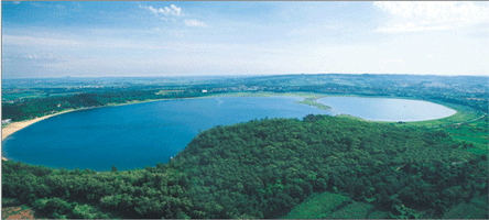 Huguang Rock maar lake Huguang Rock maar lake