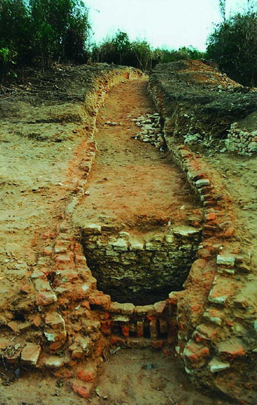 the site of an ancient kiln at Yulinting2